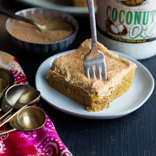 Pumpkin Cinnamon Cookie Bars