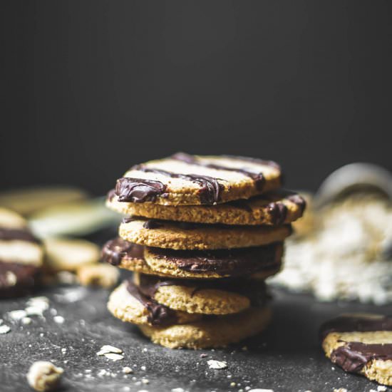 Chocolate Oats & Honey Cookies