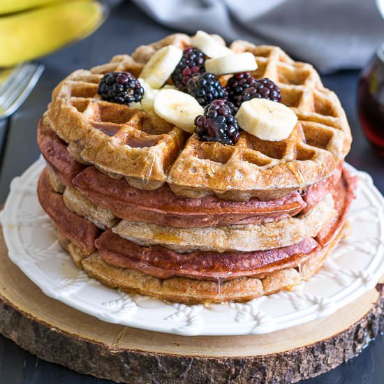 Baby-and-Me Banana Waffles