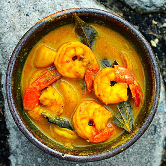 Shrimp Curry with Coconut Milk