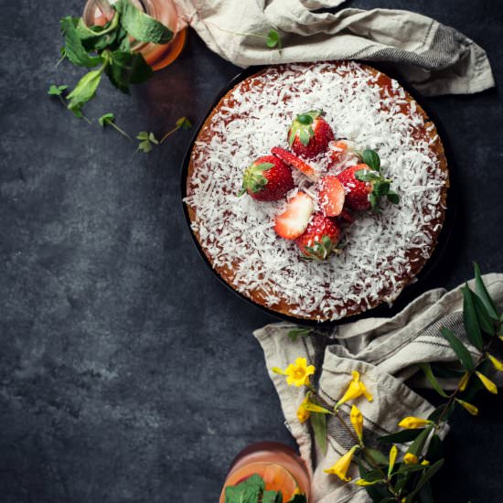 VEGAN Coconut Cake