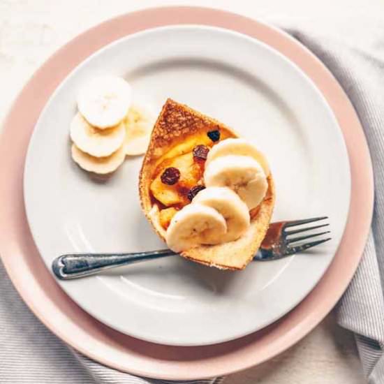 Tortilla dessert cups