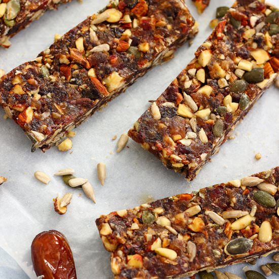 no bake energy bars