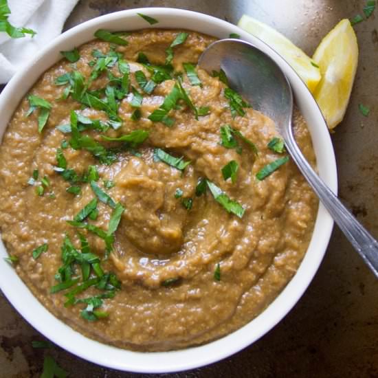 Creamy Spiced Lentil Soup