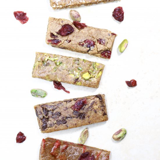 10-minute No Bake Protein Bars