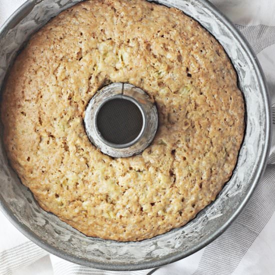 Spiced Green Tomato Bundt Cake