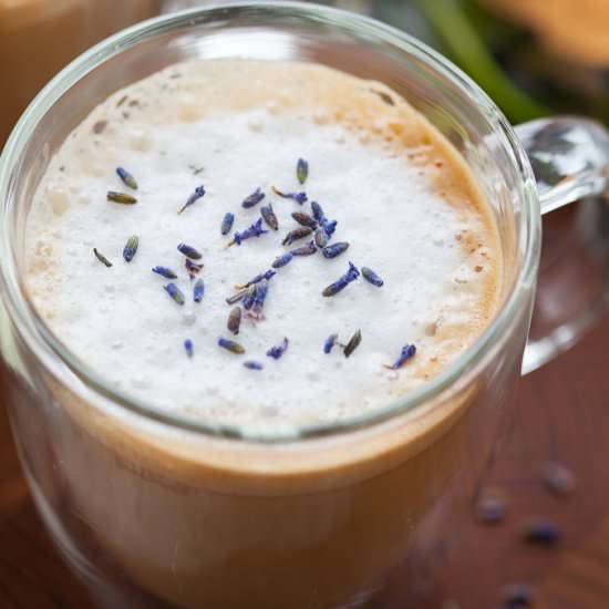 Cozy Lavender Almondmilk Latte