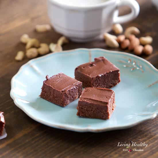 No-bake BROWNIES (Vegan & Paleo)