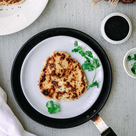 Gluten Free No Yeast Naan in 30 Min