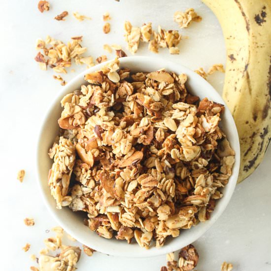 Banana Coconut Granola