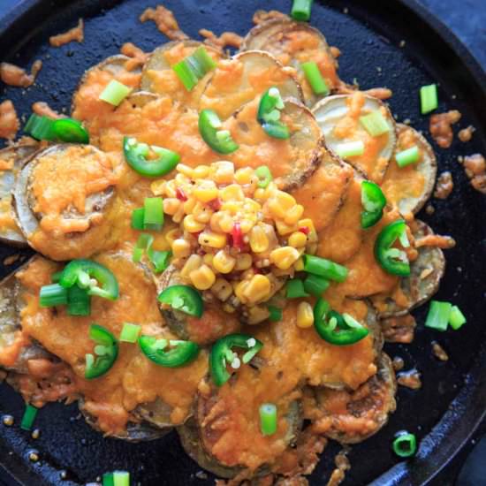 Irish Pub-Style Potato Nachos