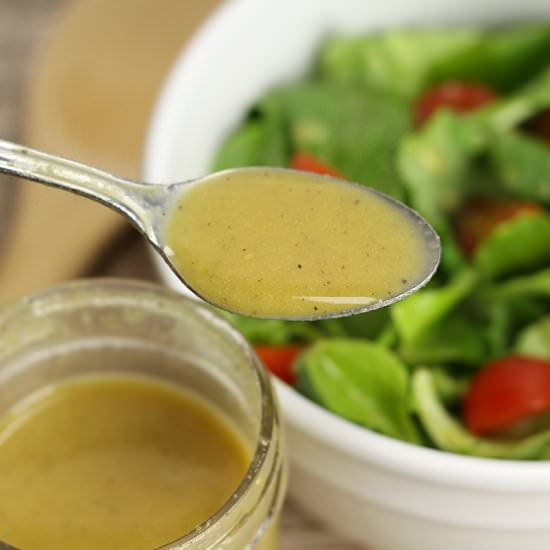 Light Honey Mustard Salad Dressing