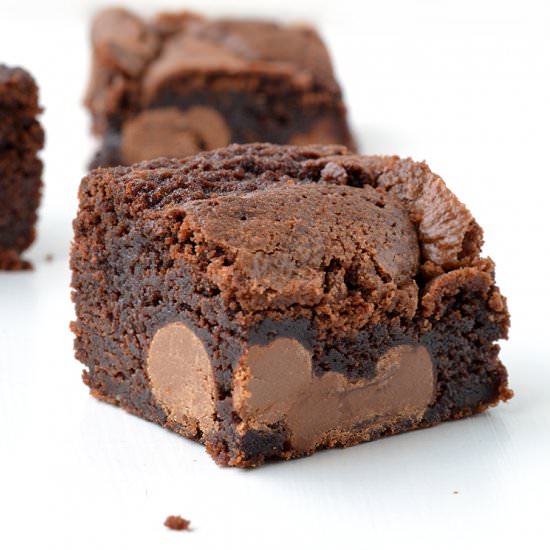 Chocolate Easter Egg Brownies