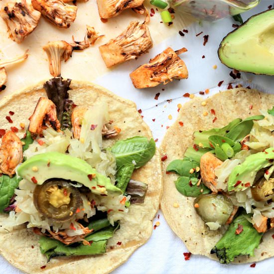 Grilled Jackfruit Tacos