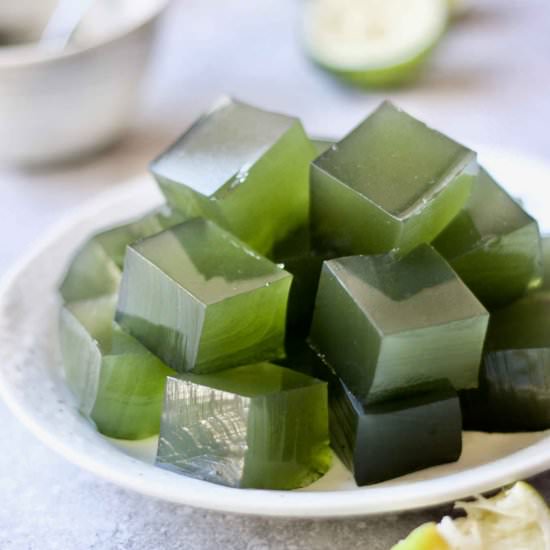 Healthy Limeade Jello
