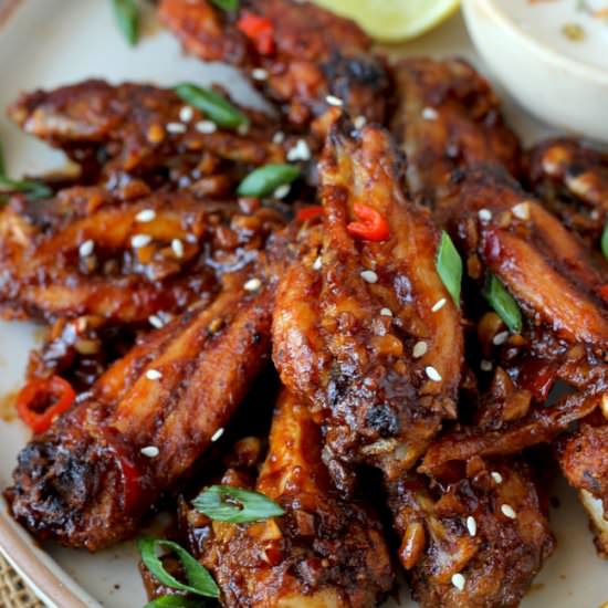 Hot Sauce Chicken Wings
