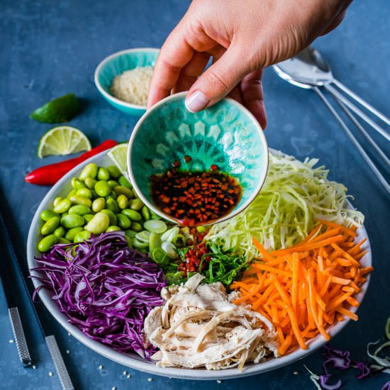 Healthy Thai Chicken Salad