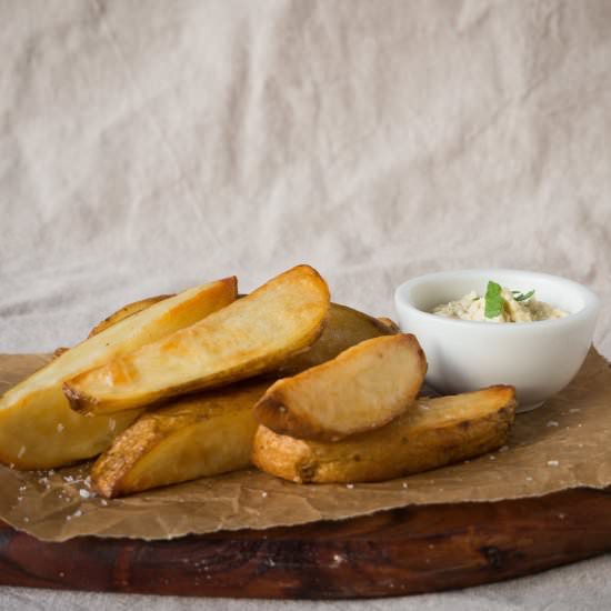 Super Easy Potato Wedges