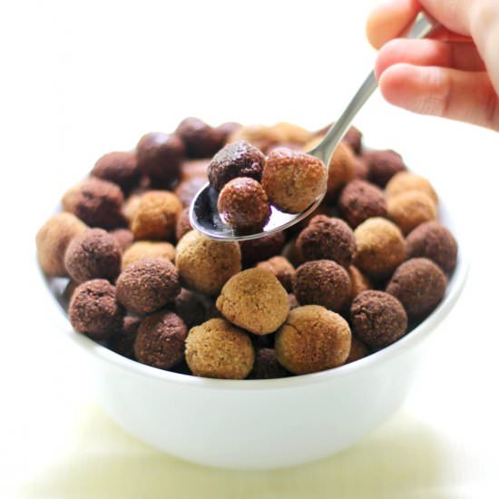 Copycat GF/V Reese’s Puffs Cereal