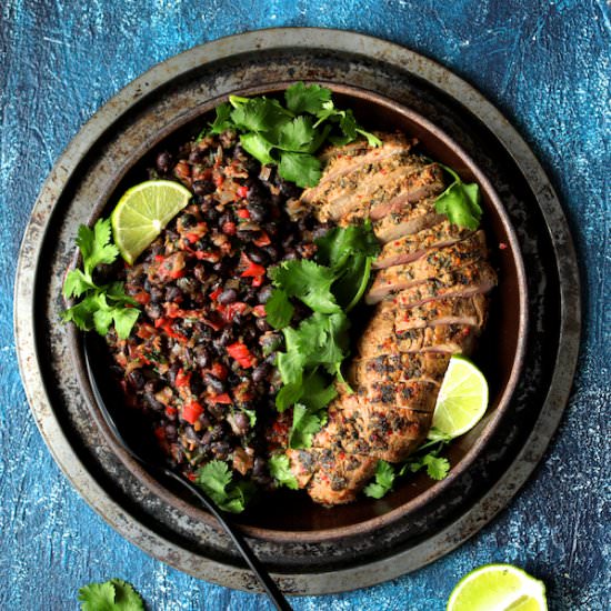 Cuban Mojo Pork Tenderloin