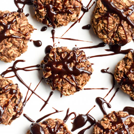 Easy Oat & Banana Cookies