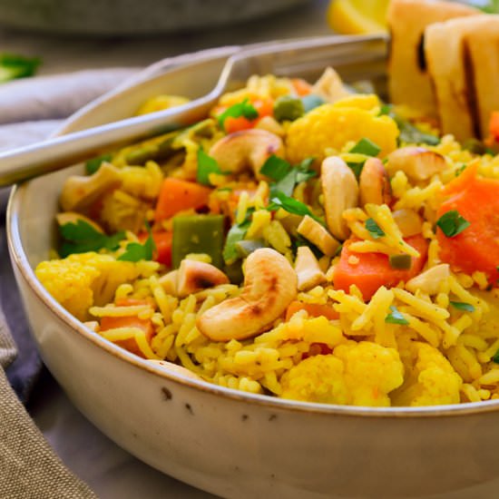 Vegetable Rice Pilaf