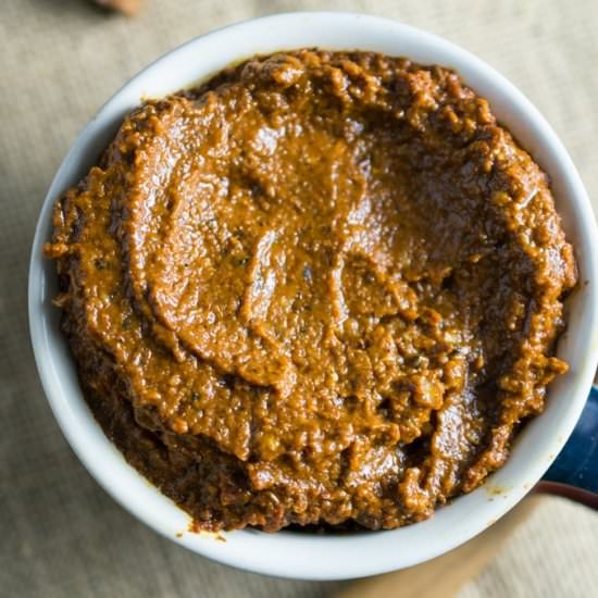 Homemade berbere