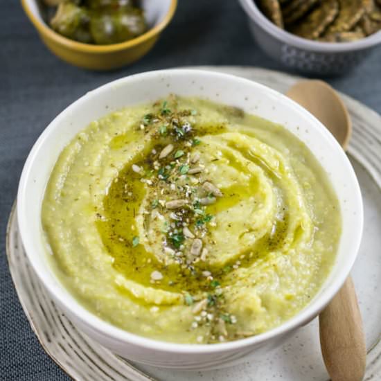 Lebanese Green Split Pea Soup