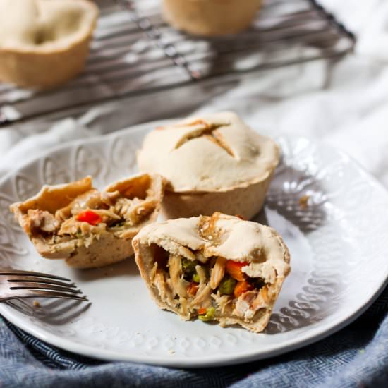 Mini Paleo Chicken Pot Pies