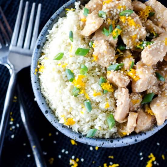 Instant Pot Orange Sesame Chicken