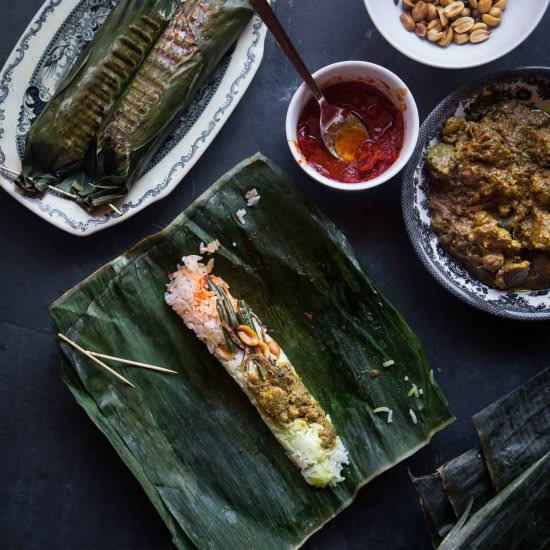Indonesian Rendang Grilled Rice