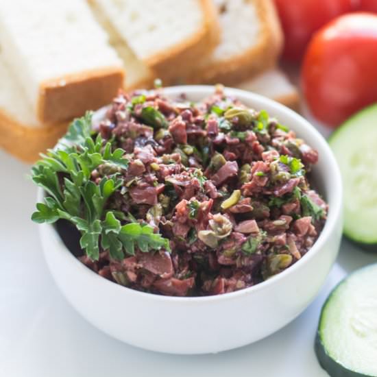 Low FODMAP Olive Tapenade