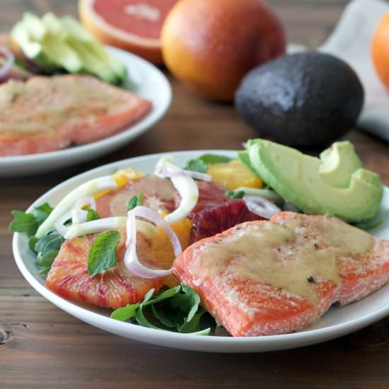 Salmon Citrus Salad