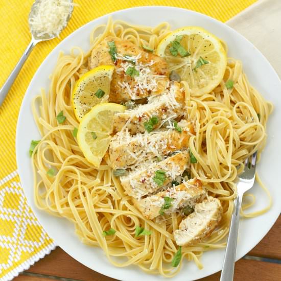 Lemon Garlic Chicken Piccata