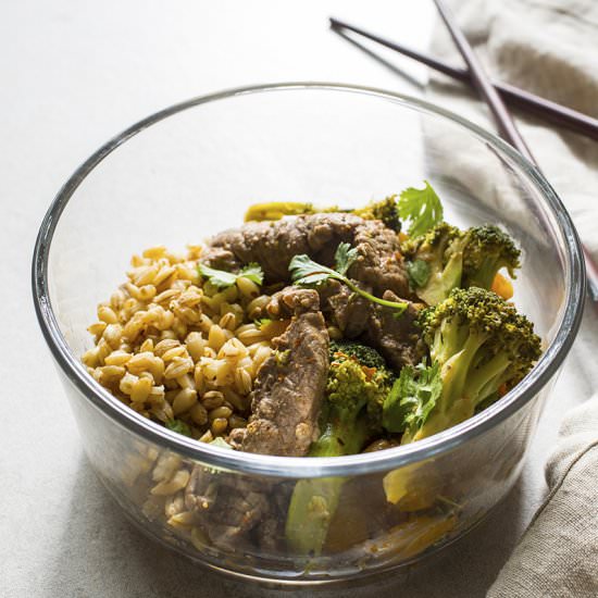 Gluten Free Thai Peanut Stir Fry