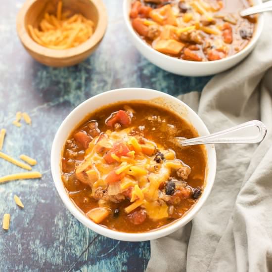 Healthy Turkey Chili