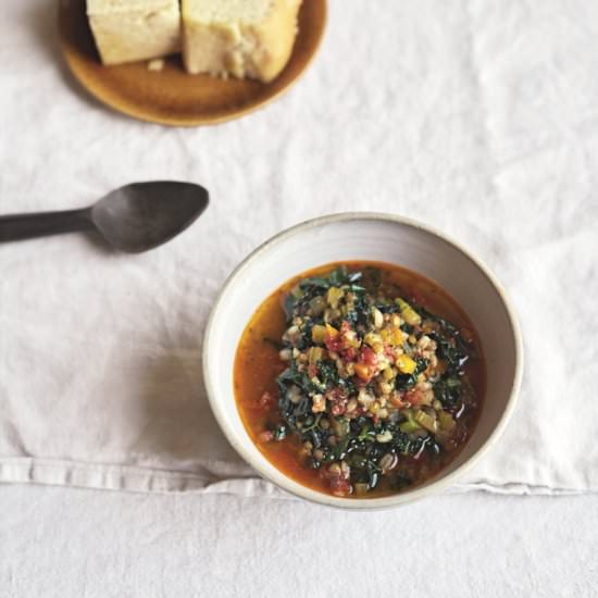 Lentil broth