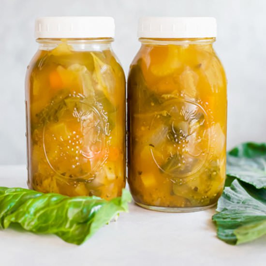 Homemade Vegetable Broth