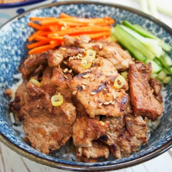 Pork bulgogi
