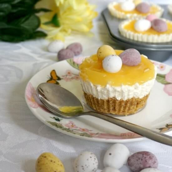 Mini Lemon Cheesecakes