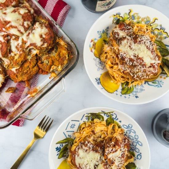 Baked Eggplant Parmesan