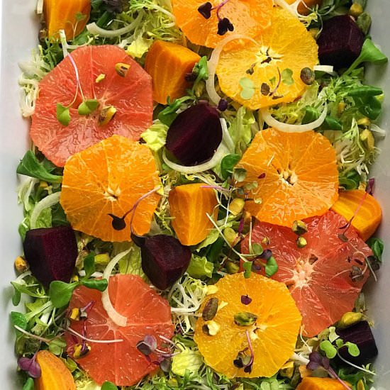 Citrus Wheel Salad