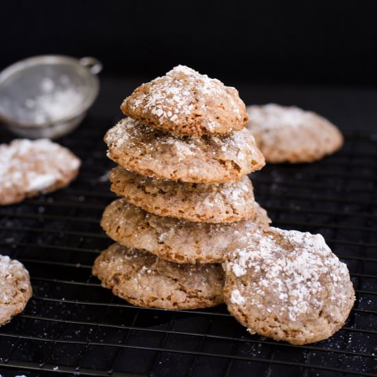 Chewy Almond Cookies