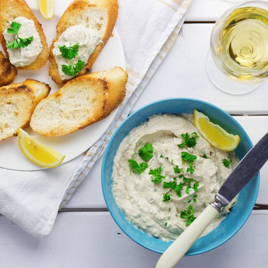 Smoked mackerel paté