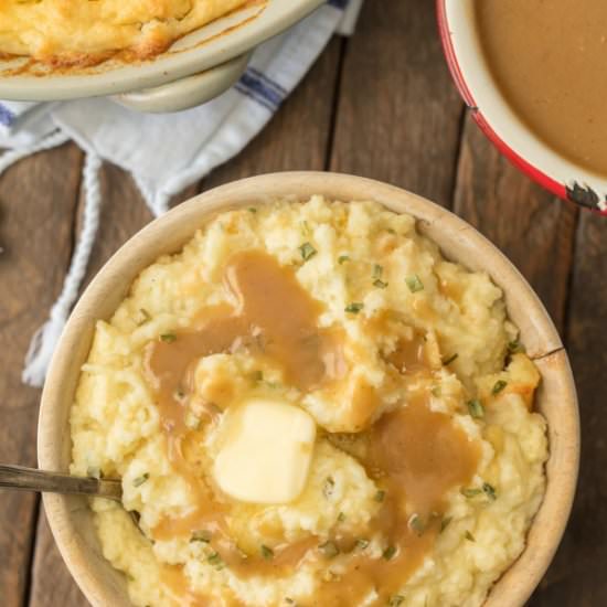 Make Ahead Mashed Potatoes