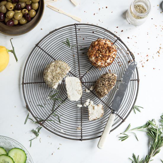 Probiotic Macadamia Cheese