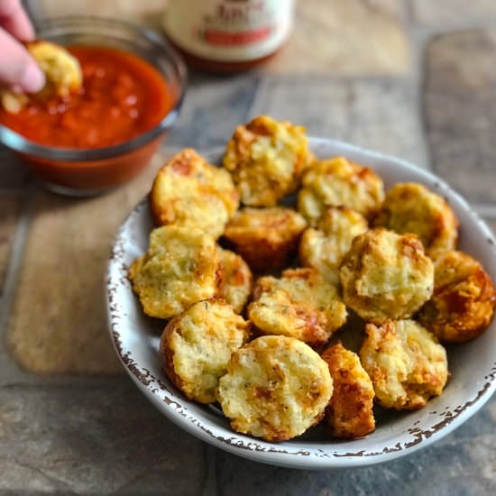 Low Carb Pizza Muffin Bites