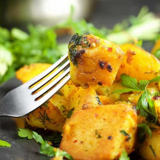 Batata Harra | Spicy Roasted Potato