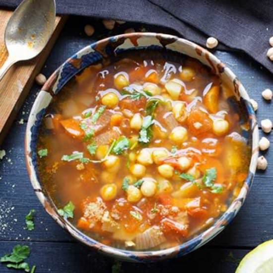 Lebanese Chickpea Soup
