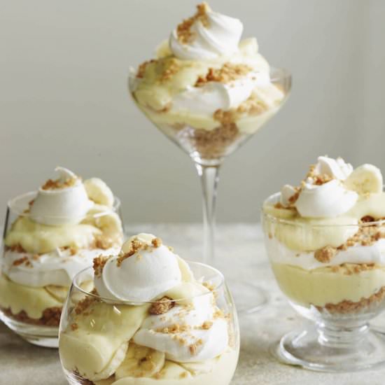 Banana Cream Pie Parfaits